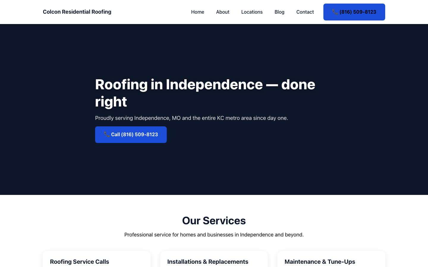 new site